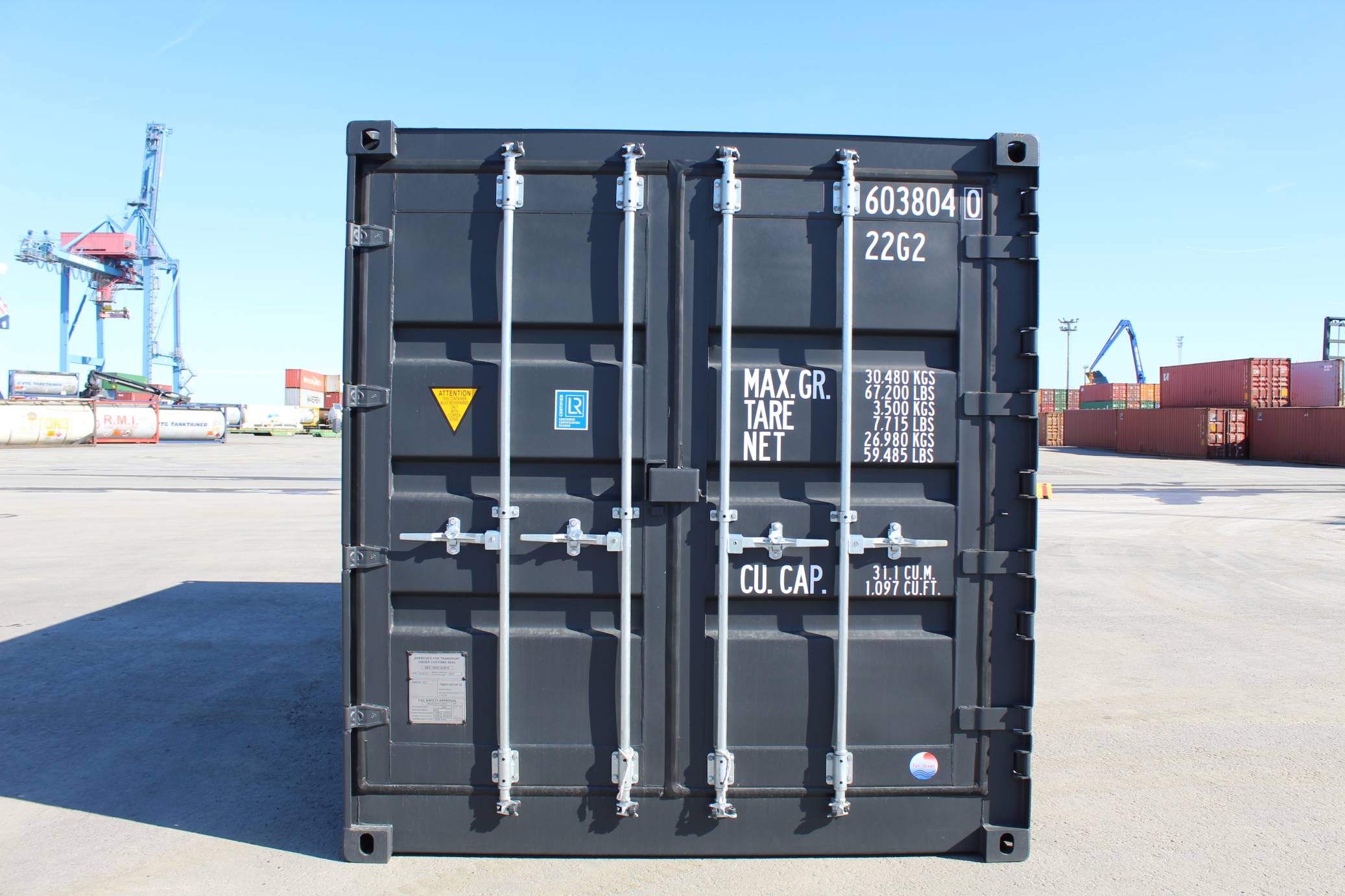 20ft High Cube Container – Hazardous Waste Container, Side opening (9ft 6′ high) - Image 3