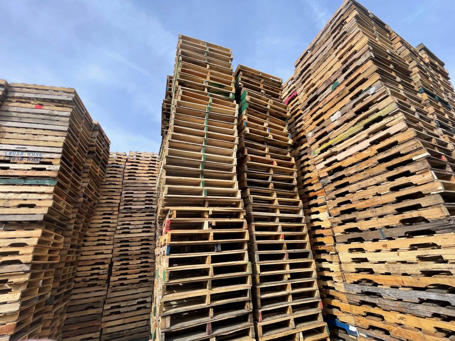 42″ x 36″ Recycled Wood Pallets – 4 Way Entry – Agri Bicerhan Solutions